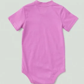 Kortærmet body med lomme til børn (baby)