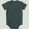Kortærmet body med lomme til drenge (baby)