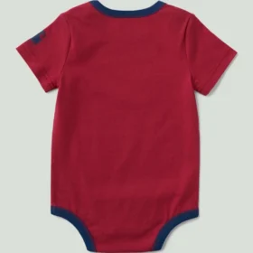 Kortærmet camping-bodysuit med løse ærmer til drenge (baby)