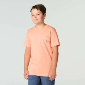 Kortærmet Country-T-shirt med løse ærmer til drenge (børn/unge)