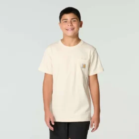 Kortærmet hundet-shirt med løse ærmer til drenge (børn/unge)