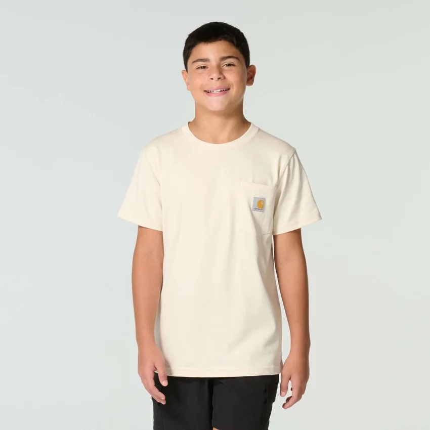 Kortærmet hundet-shirt med løse ærmer til drenge (børn/unge)