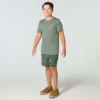 Kortærmet hundet-shirt med løse ærmer til drenge (børn/unge)