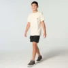 Kortærmet hundet-shirt med løse ærmer til drenge (børn/unge)