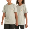 Kortærmet T-shirt med lomme til børn (småbørn/børn/unge)