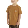 Kortærmet T-shirt med lomme til børn (småbørn/børn/unge)
