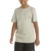 Kortærmet T-shirt med lomme til børn (småbørn/børn/unge)