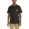 Kortærmet T-shirt med lomme til børn (småbørn/børn/unge)