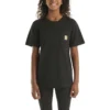 Kortærmet T-shirt med lomme til børn (småbørn/børn/unge)