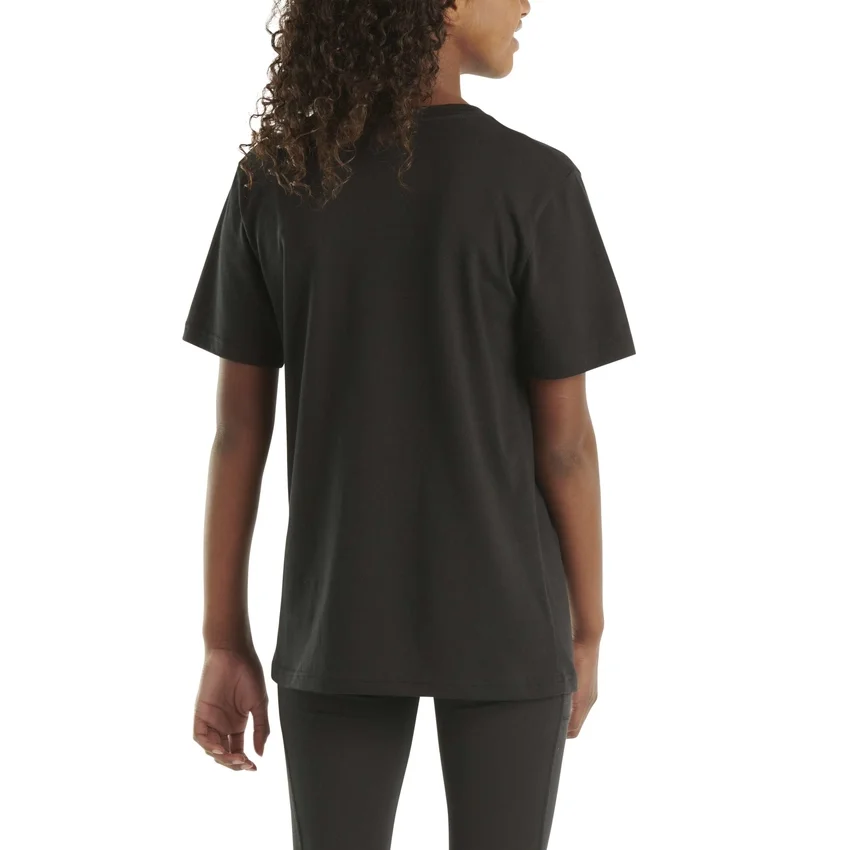 Kortærmet T-shirt med lomme til børn (småbørn/børn/unge)