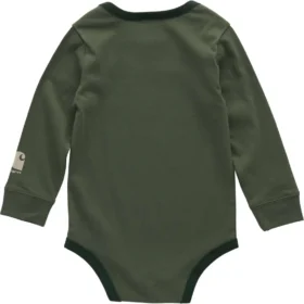 Langærmet body til drenge (baby) med løse ærmer