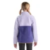 Langærmet fleece-sweatshirt med kvartlynlås til piger (småbørn/børn/unge)