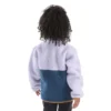 Langærmet fleece-sweatshirt med kvartlynlås til piger (småbørn/børn/unge)