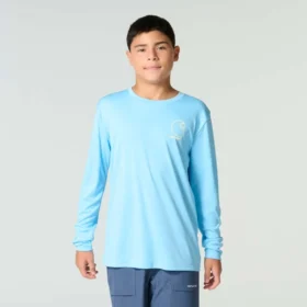 Langærmet Force Sun Defender™-T-shirt til drenge (børn/unge)