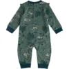 Langærmet overalls med print til piger (baby)