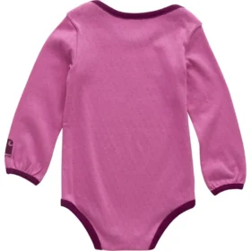 Langærmet Puppy-bodysuit til piger (baby)