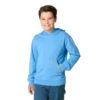 Langærmet Re-Engineered Garment Dye-sweatshirt med løse ærmer til drenge (børn/unge)