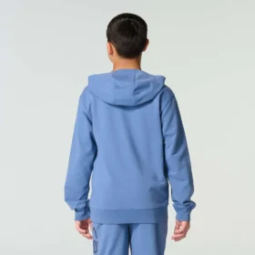 Langærmet Re-Engineered Garment Dye-sweatshirt med løse ærmer til drenge (børn/unge)