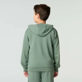 Langærmet Re-Engineered Garment Dye-sweatshirt med løse ærmer til drenge (børn/unge)