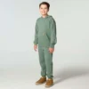 Langærmet Re-Engineered Garment Dye-sweatshirt med løse ærmer til drenge (børn/unge)