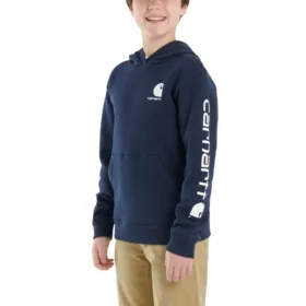 Langærmet sweatshirt med grafisk print til drenge (småbørn/børn/unge)