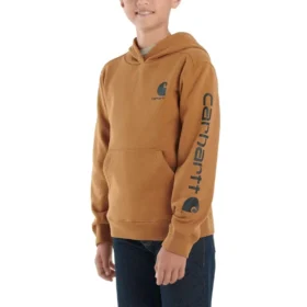 Langærmet sweatshirt med grafisk print til drenge (småbørn/børn/unge)