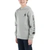 Langærmet sweatshirt med grafisk print til drenge (småbørn/børn/unge)