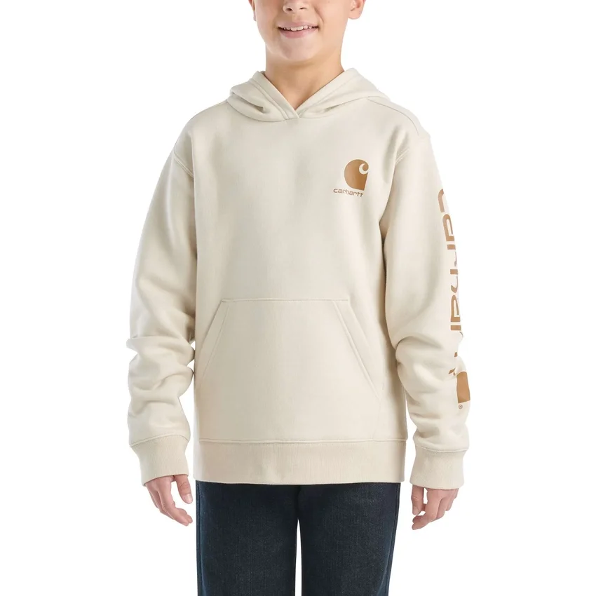 Langærmet sweatshirt med grafisk print til drenge (småbørn/børn/unge)