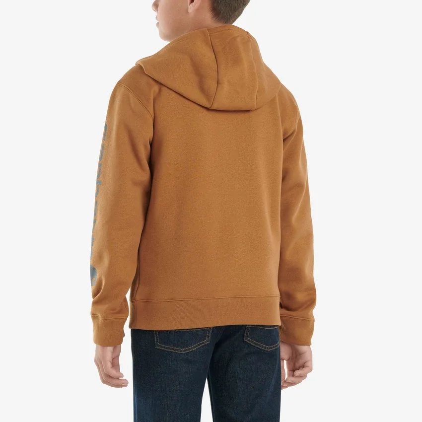 Langærmet sweatshirt med grafisk print til drenge (småbørn/børn/unge)
