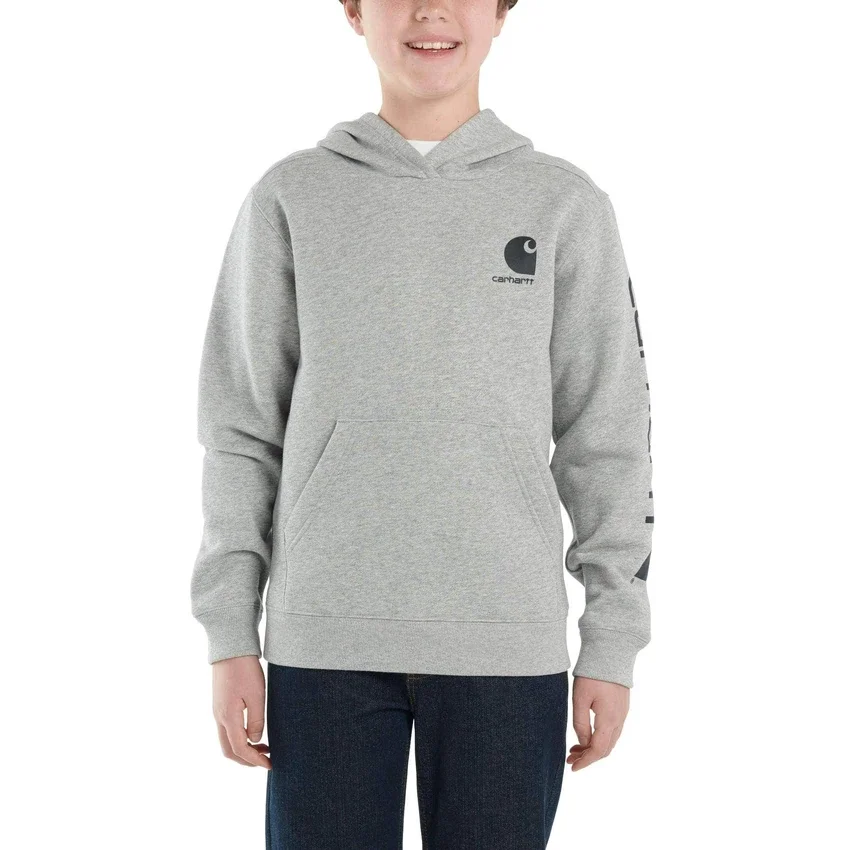 Langærmet sweatshirt med grafisk print til drenge (småbørn/børn/unge)
