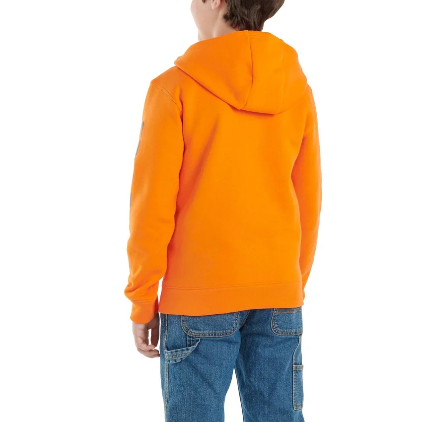 Langærmet sweatshirt med grafisk print til drenge (småbørn/børn/unge)