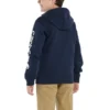 Langærmet sweatshirt med grafisk print til drenge (småbørn/børn/unge)