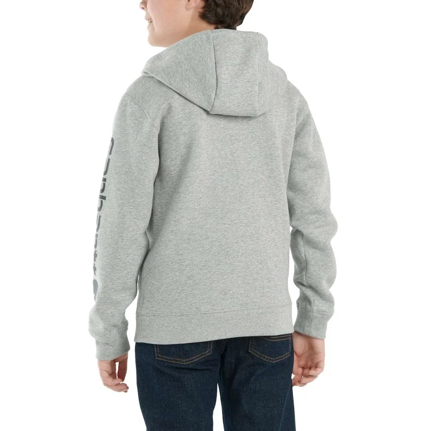 Langærmet sweatshirt med grafisk print til drenge (småbørn/børn/unge)