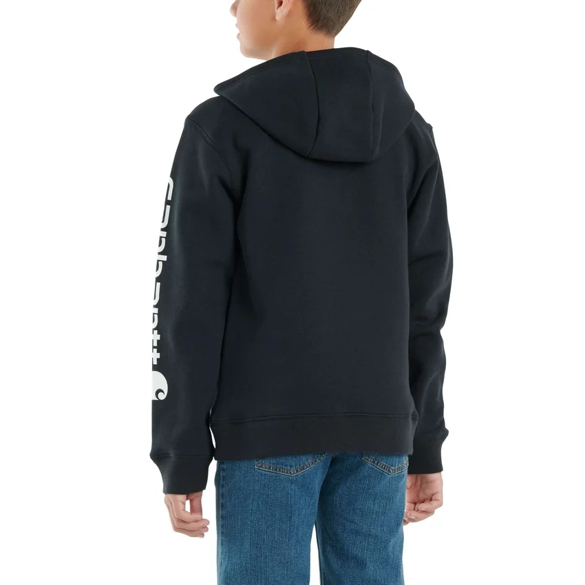 Langærmet sweatshirt med grafisk print til drenge (småbørn/børn/unge)
