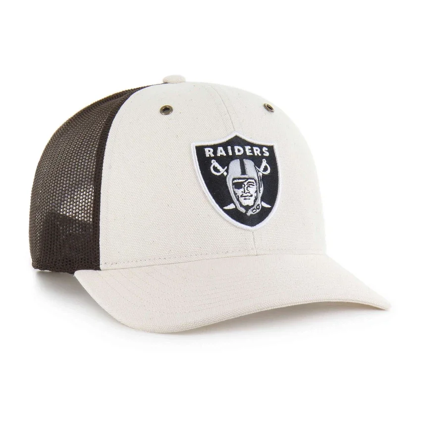 Las Vegas Raiders '47 ufarvet trucker-kasket, afslappet pasform