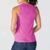 Let og åndbar ribbet tanktop i Tencel til kvinder