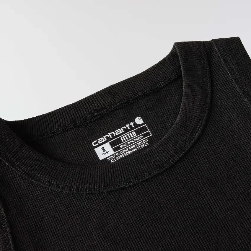 Let og åndbar ribbet tanktop i Tencel til kvinder