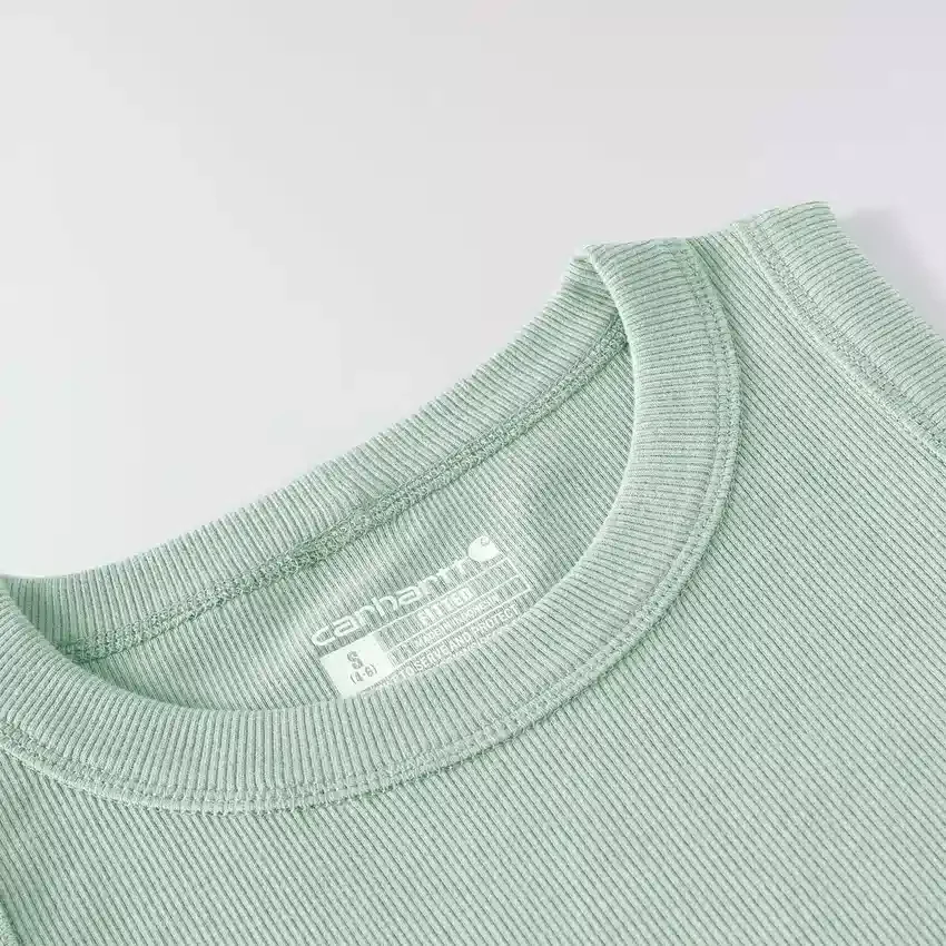 Let og åndbar ribbet tanktop i Tencel til kvinder