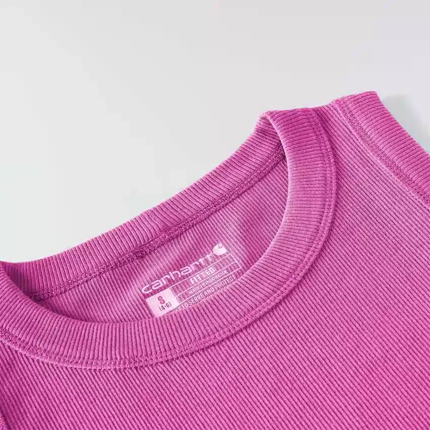 Let og åndbar ribbet tanktop i Tencel til kvinder