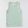 Let og åndbar ribbet tanktop i Tencel til kvinder