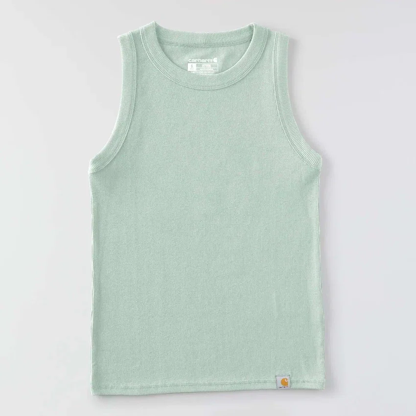 Let og åndbar ribbet tanktop i Tencel til kvinder