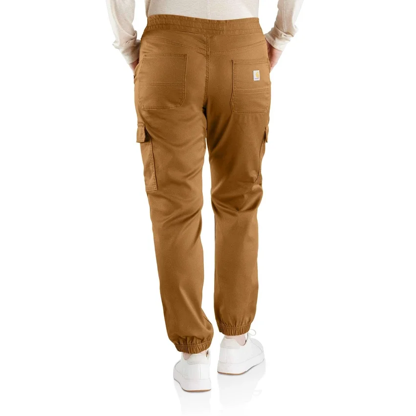 Lette joggingbukser i Tencel med afslappet pasform til kvinder