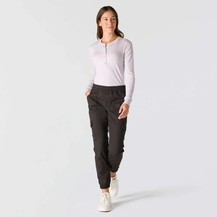 Lette joggingbukser i Tencel med afslappet pasform til kvinder