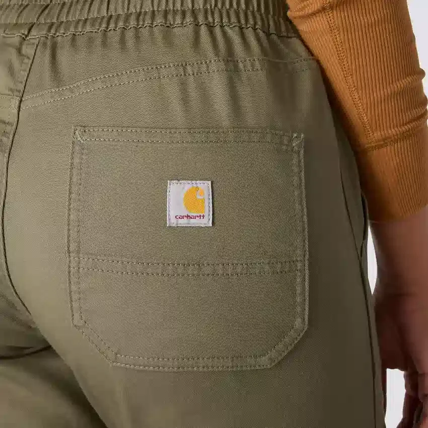 Lette joggingbukser i Tencel med afslappet pasform til kvinder