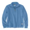 Letvægts-sweatshirt i Tencel med halv lynlås til kvinder