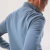Letvægts-sweatshirt i Tencel med halv lynlås til kvinder