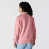 Letvægts-sweatshirt i Tencel med halv lynlås til kvinder