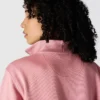 Letvægts-sweatshirt i Tencel med halv lynlås til kvinder