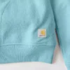 Letvægts-sweatshirt i Tencel med halv lynlås til kvinder