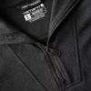 Letvægts-sweatshirt i Tencel med halv lynlås til kvinder